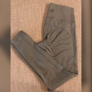 Adidas grey leggings xs